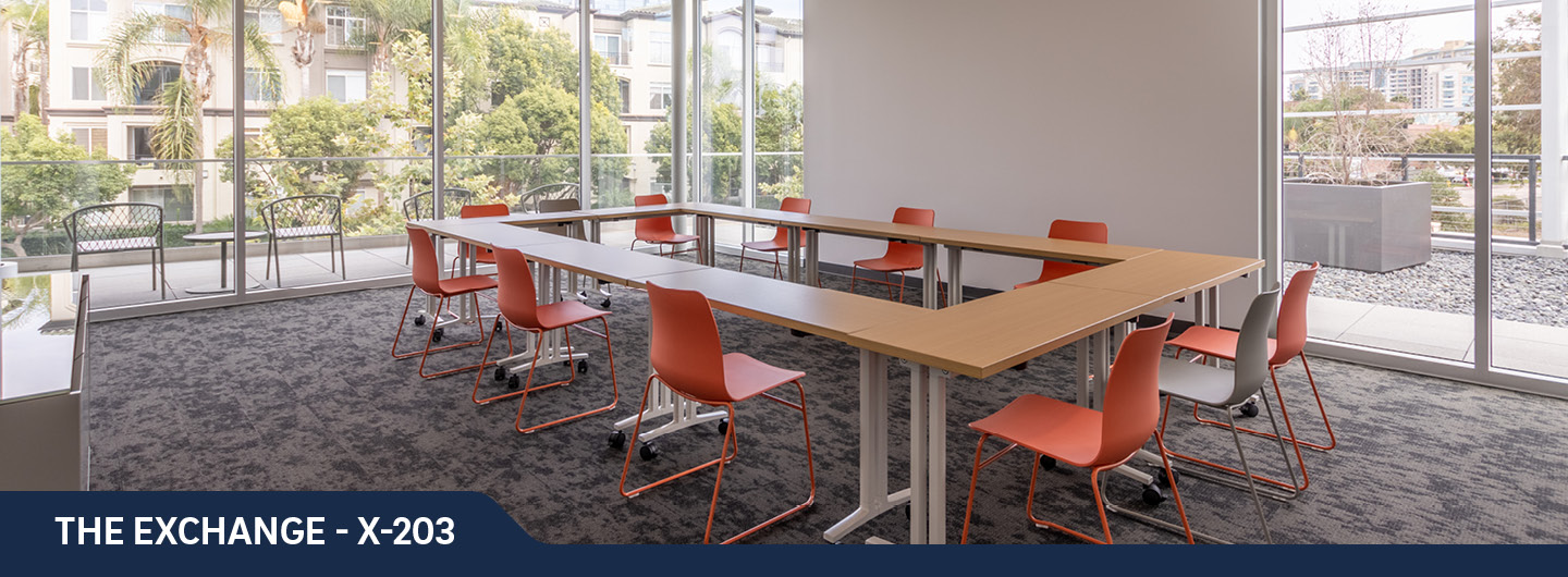 meeting room at the Exchange (X-203)