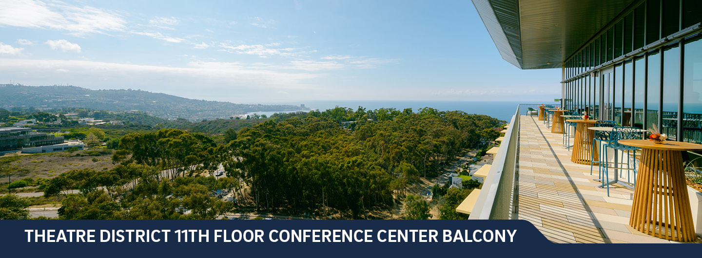 Survivance 11th floor balcony with ocean view of la jolla