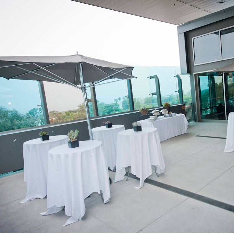 Barrett Room Outdoor Patio and Lounge