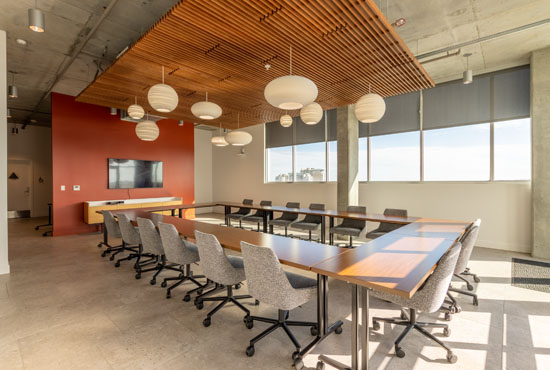 Porton with chair setup